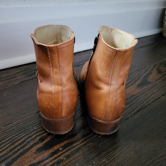 Vintage Hanover Shoe Leather Boots - Picture 4 of 13
